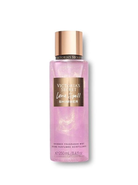 СПРЕЙ ДЛЯ ТІЛА З БЛИСКІТКАМИ VICTORIA’S SECRET LOVE SPELL 501086 фото