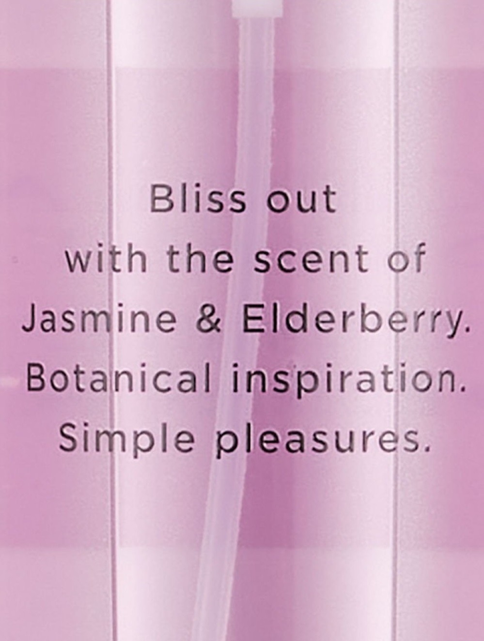 Спрей для тела Jasmine & Elderberry сзади